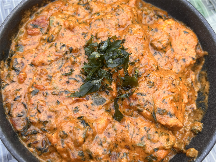 methi chicken